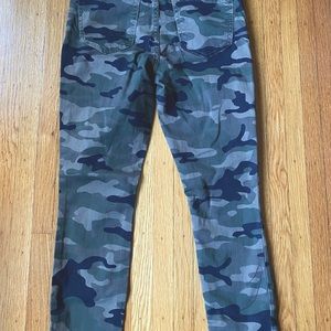 Gap camo jeans